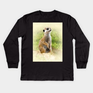 Meerkat Kids Long Sleeve T-Shirt